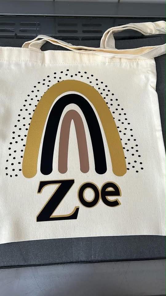 Personalised Tote Bag & Pencil Case Set