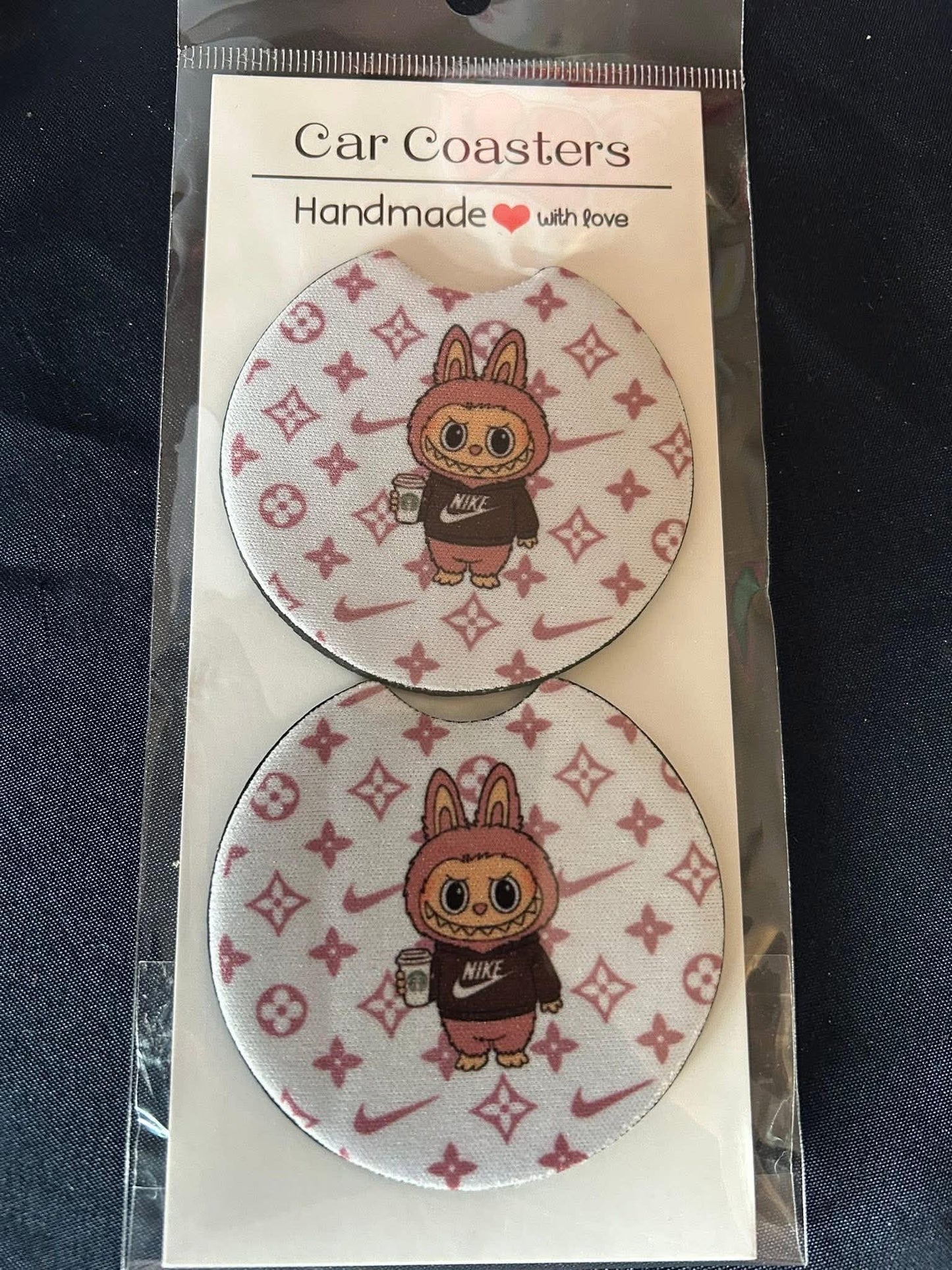 Personalised Car Coasters – Pack of 2