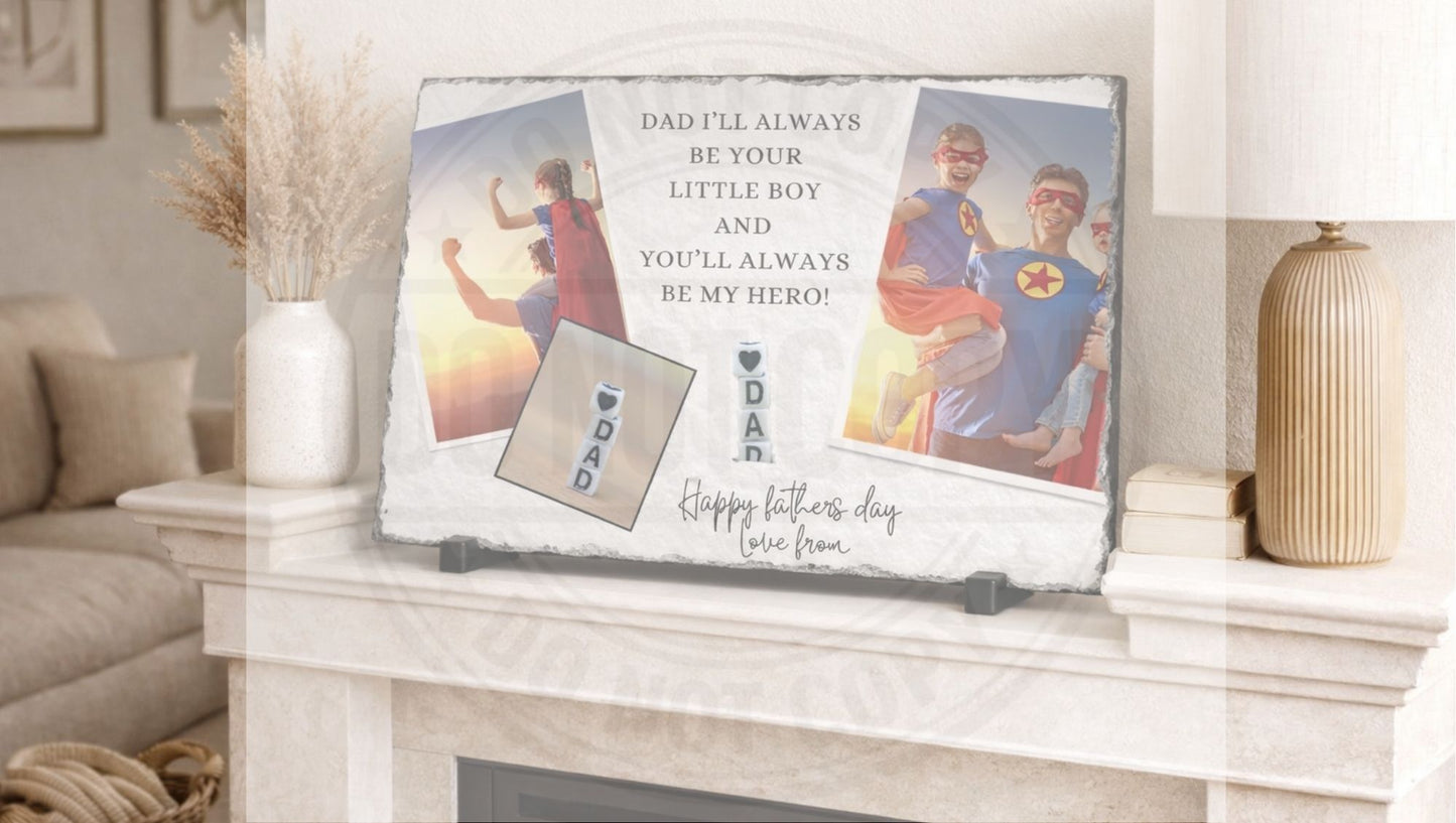 Personalised Father's Day Slate