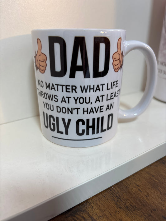 Father's Day Mug | Funny & Personalised Gift for Dad, Daddy & Grandad