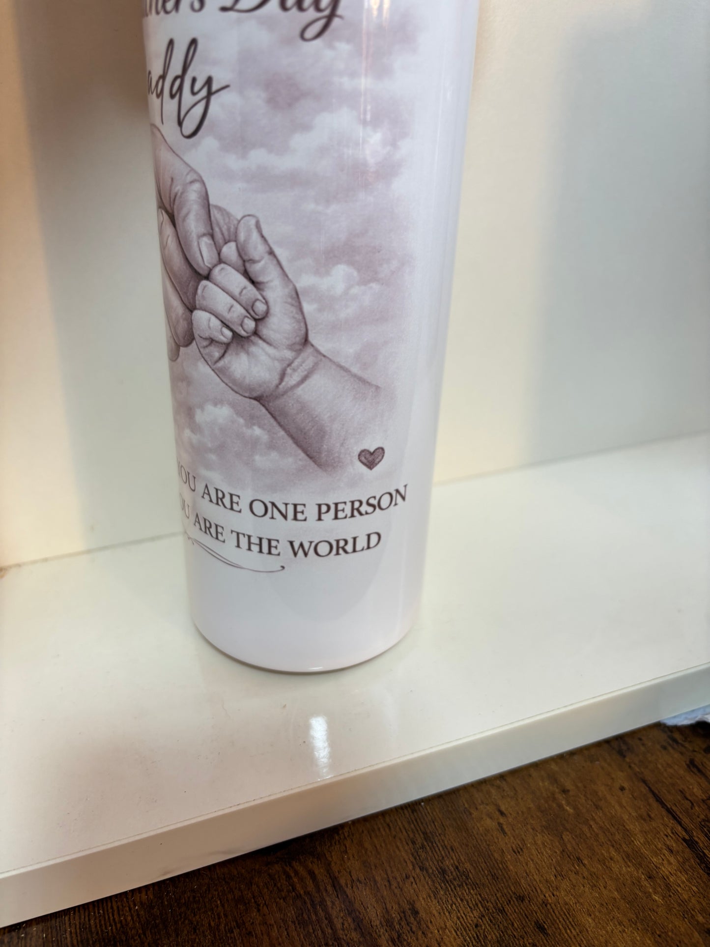 My First Father's Day Insulated Tumbler | Personalised Gift for New Dads