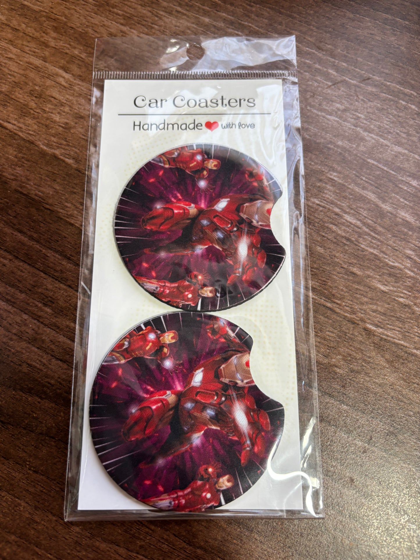 Personalised Car Coasters – Pack of 2