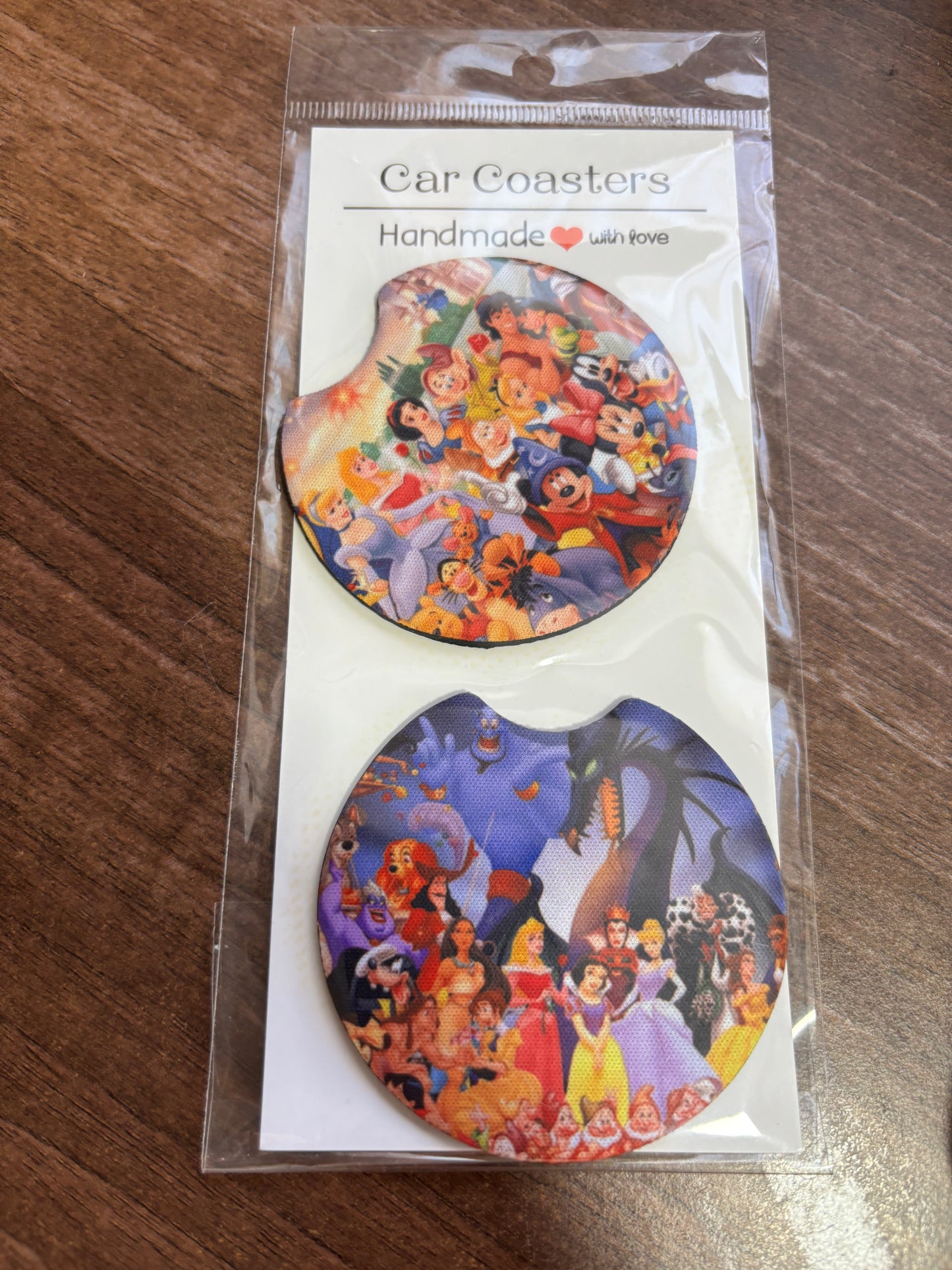 Personalised Car Coasters – Pack of 2
