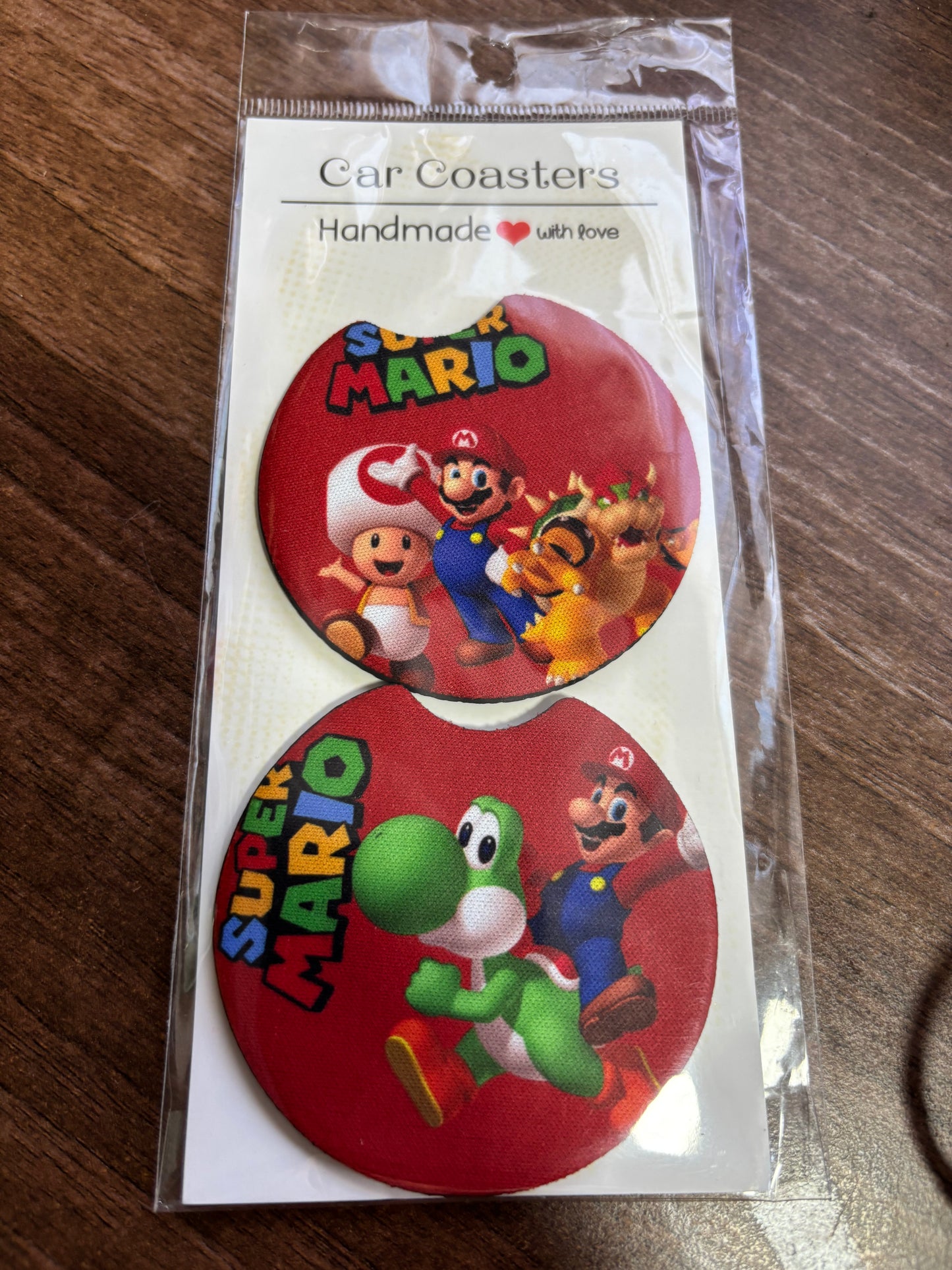 Personalised Car Coasters – Pack of 2