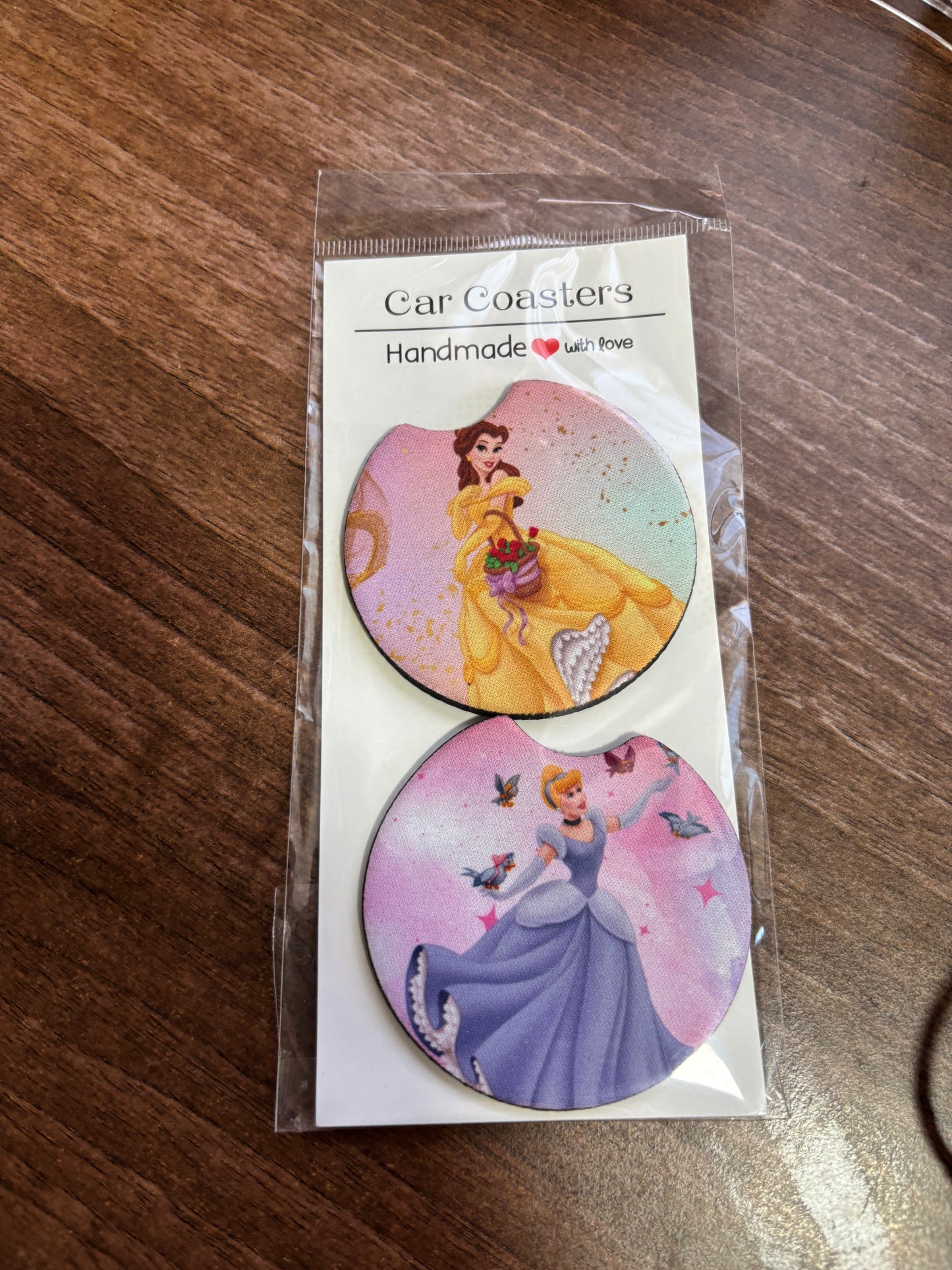 Personalised Car Coasters – Pack of 2