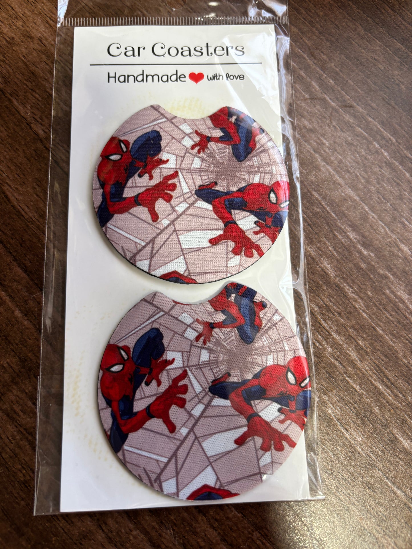 Personalised Car Coasters – Pack of 2