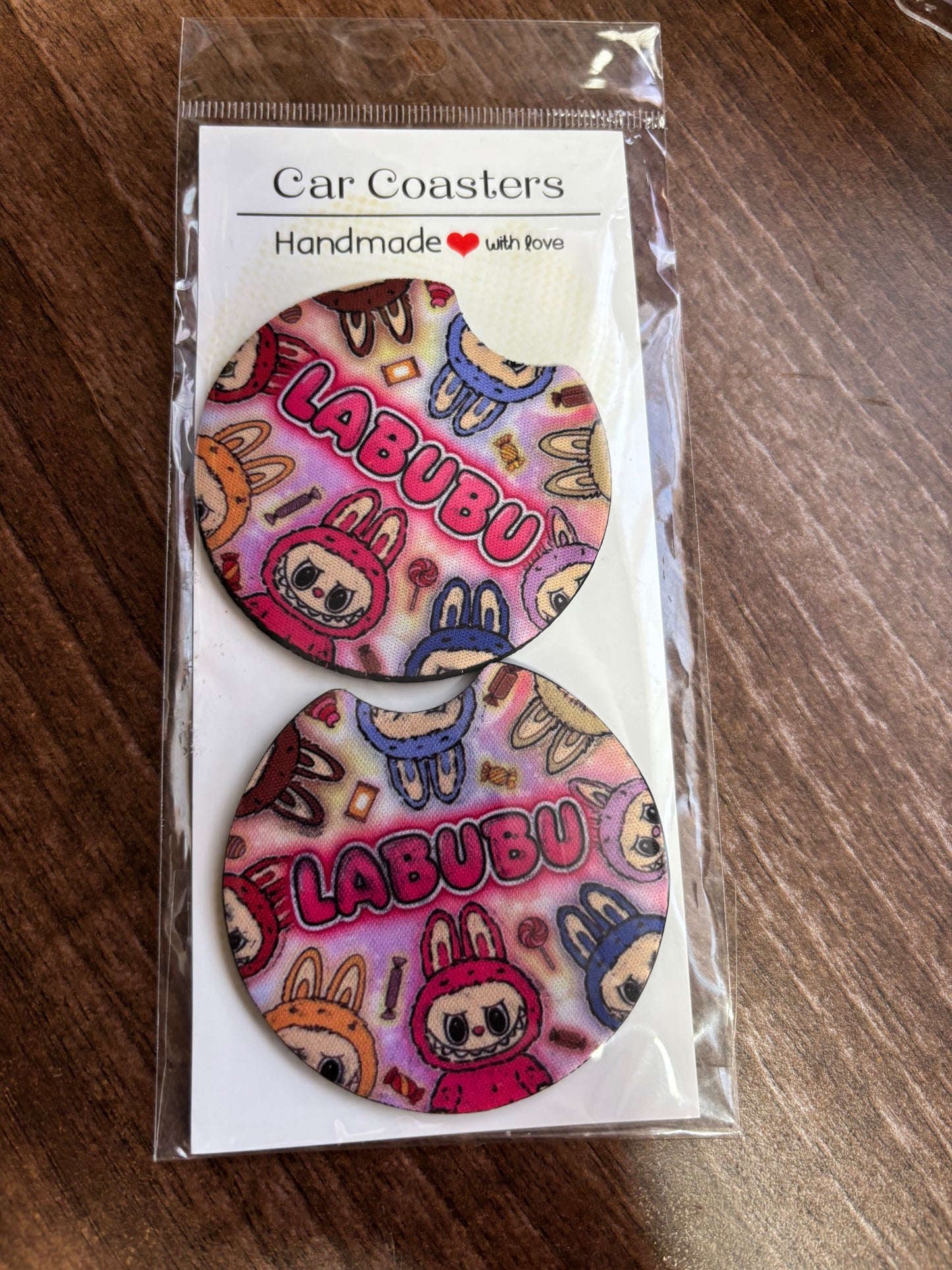 Personalised Car Coasters – Pack of 2