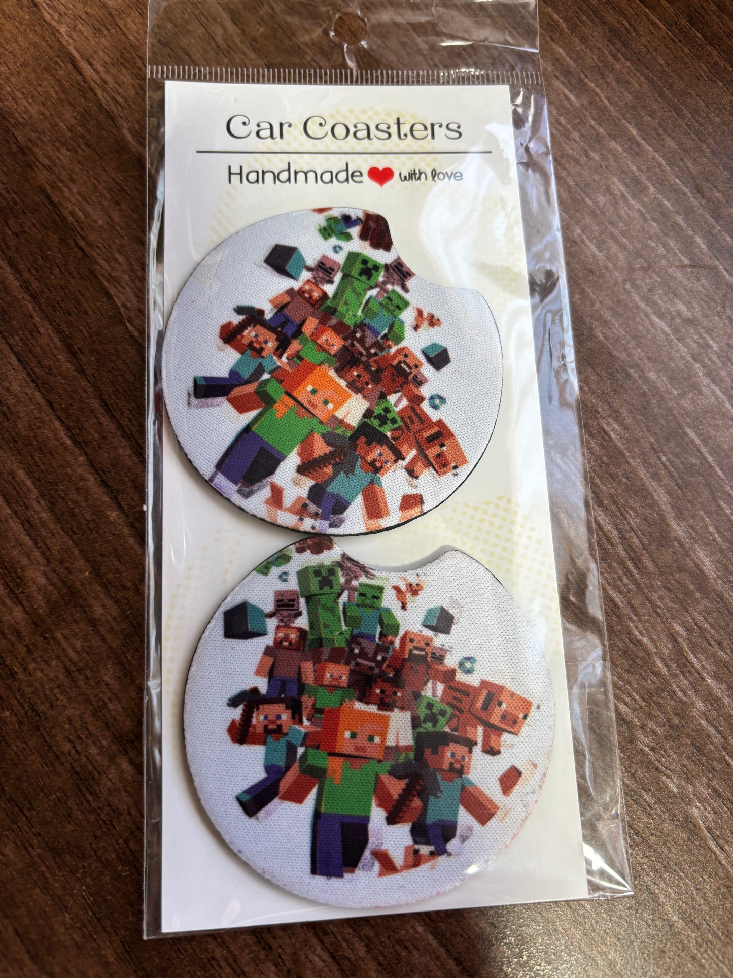 Personalised Car Coasters – Pack of 2