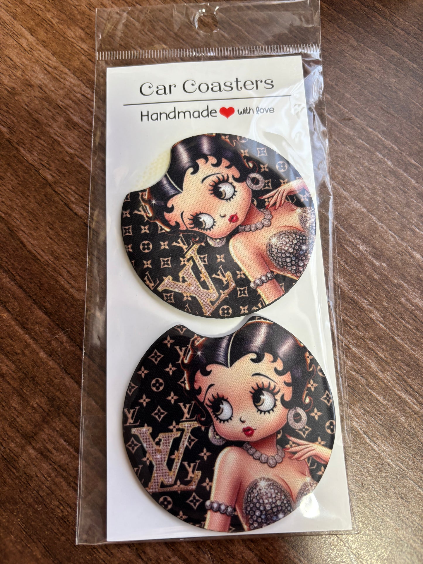 Personalised Car Coasters – Pack of 2