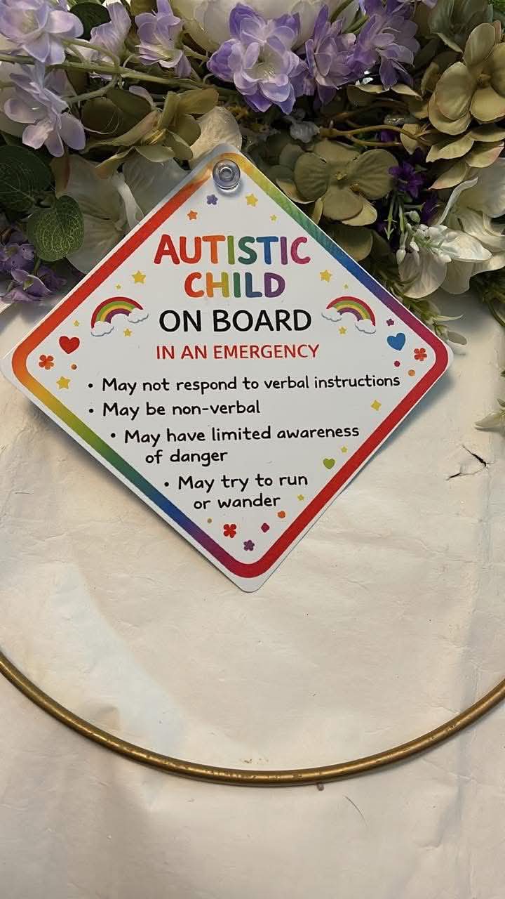 Personalised Car Sign