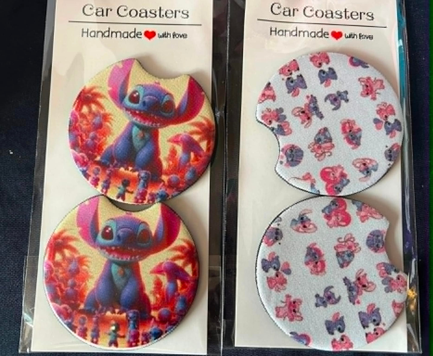 Personalised Car Coasters – Pack of 2