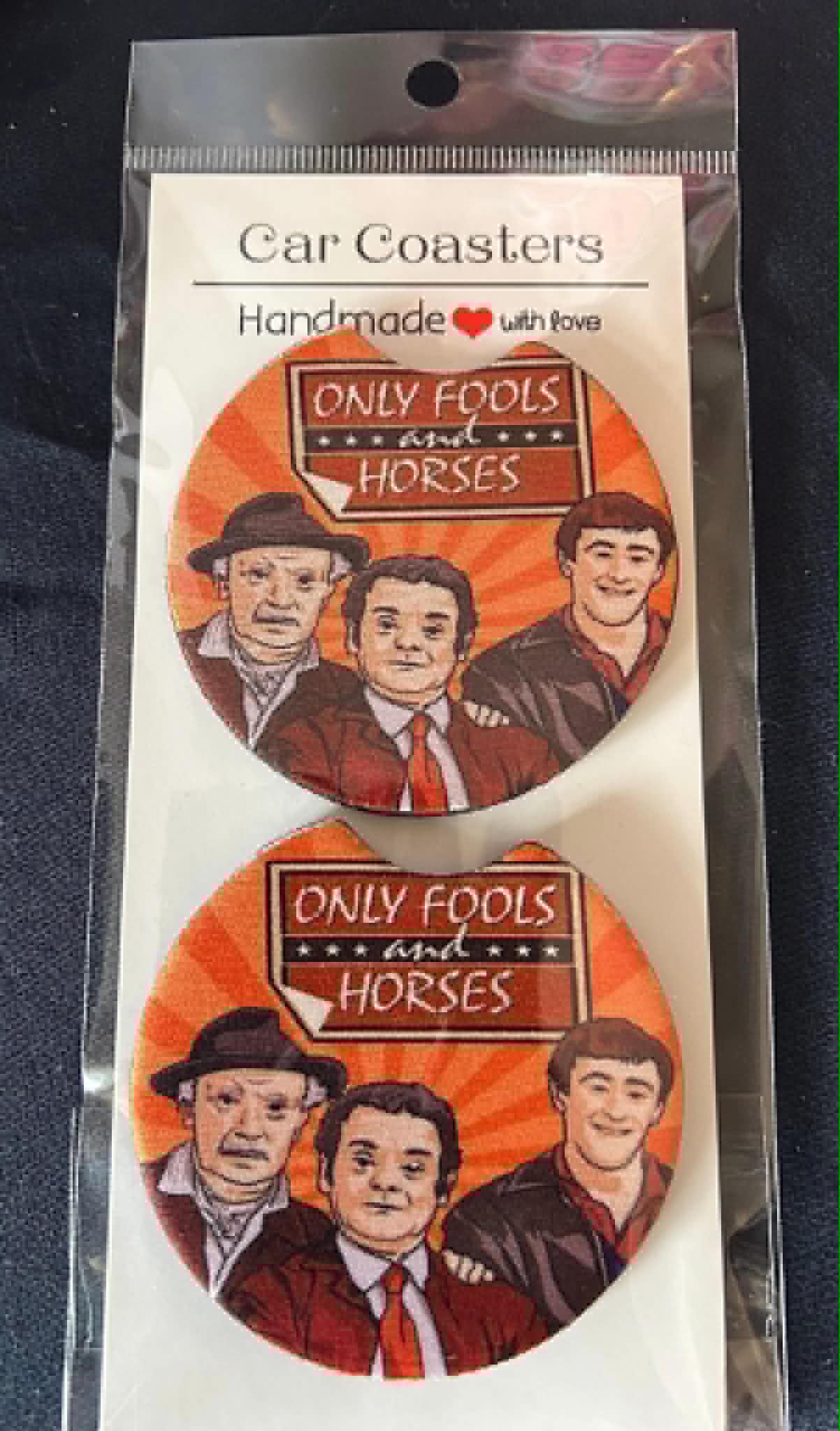 Personalised Car Coasters – Pack of 2