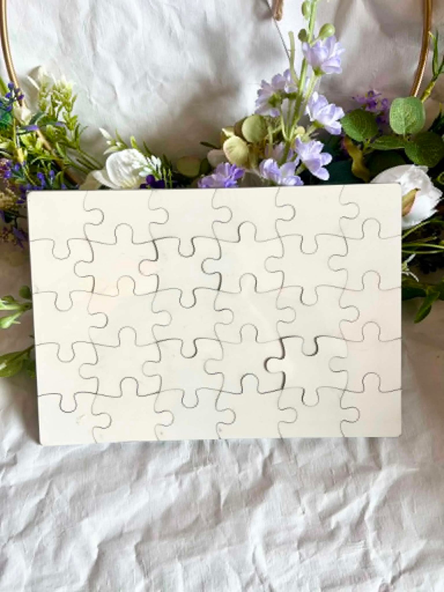 Personalised Wooden Photo Jigsaw Puzzle – 30 Piece