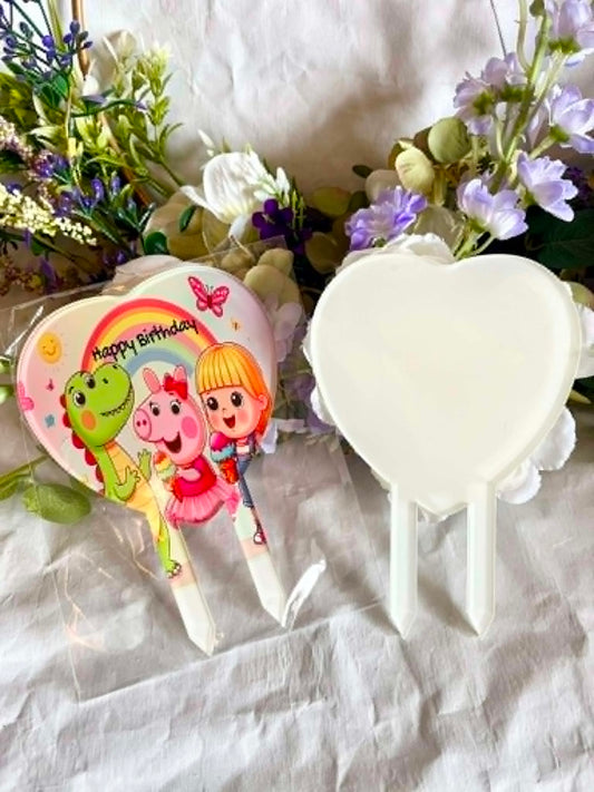 Personalised Cake Topper/number blocks