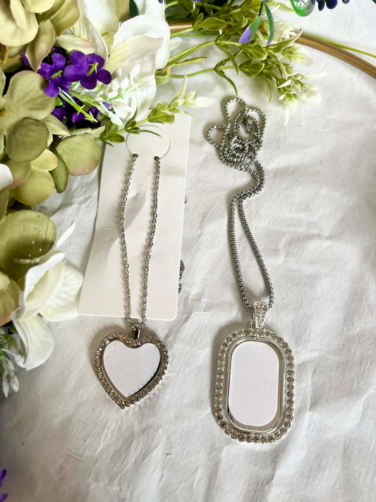 Personalised Heart Photo Necklace