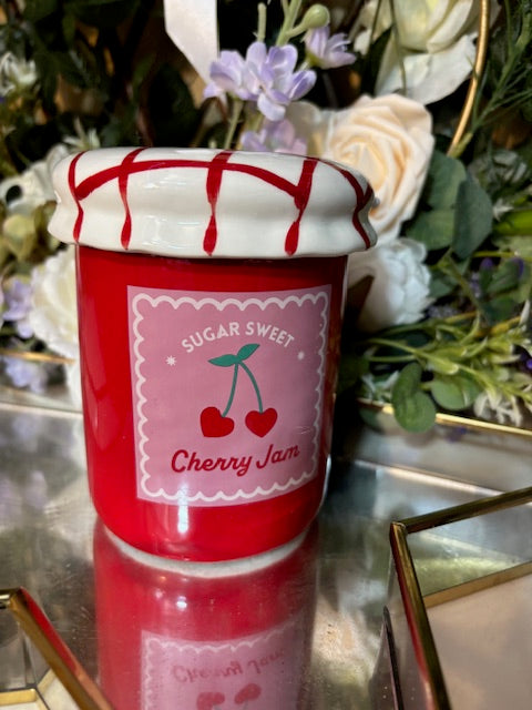 Cherry Jam Jar Burner stunning addition to add to any home
