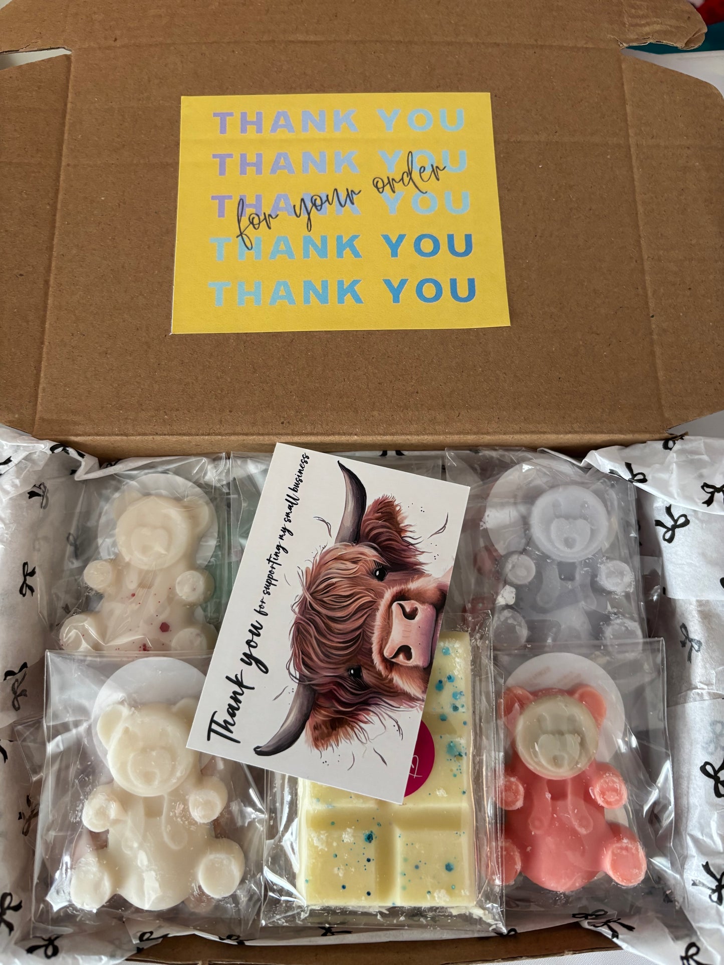 Wax Melt Teddies - Pack of 12 CLEAN AND FRESH SCENTS
