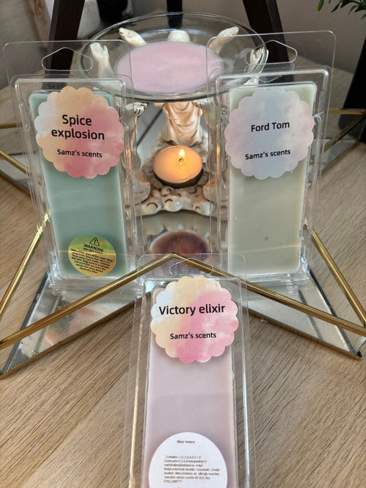 WAX MELT SNAP BARS INSPIRED SCENTS BUY 4 AND GET 1 FREE APP 50G