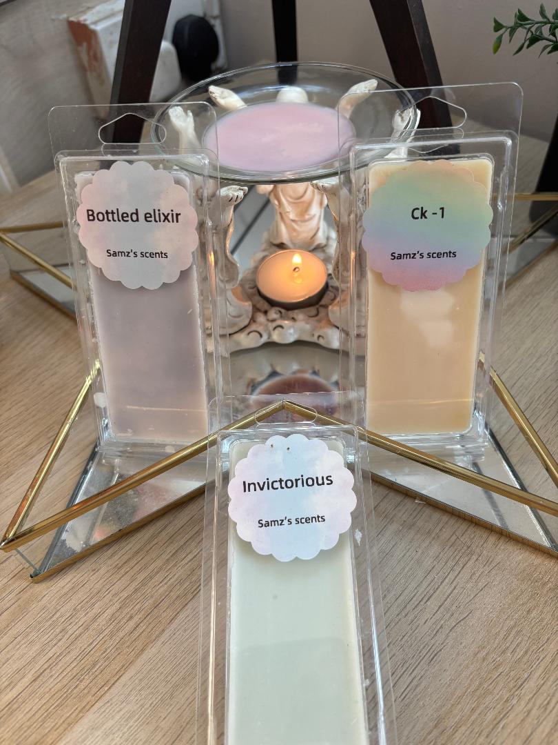 WAX MELT SNAP BARS INSPIRED SCENTS BUY 4 AND GET 1 FREE APP 50G